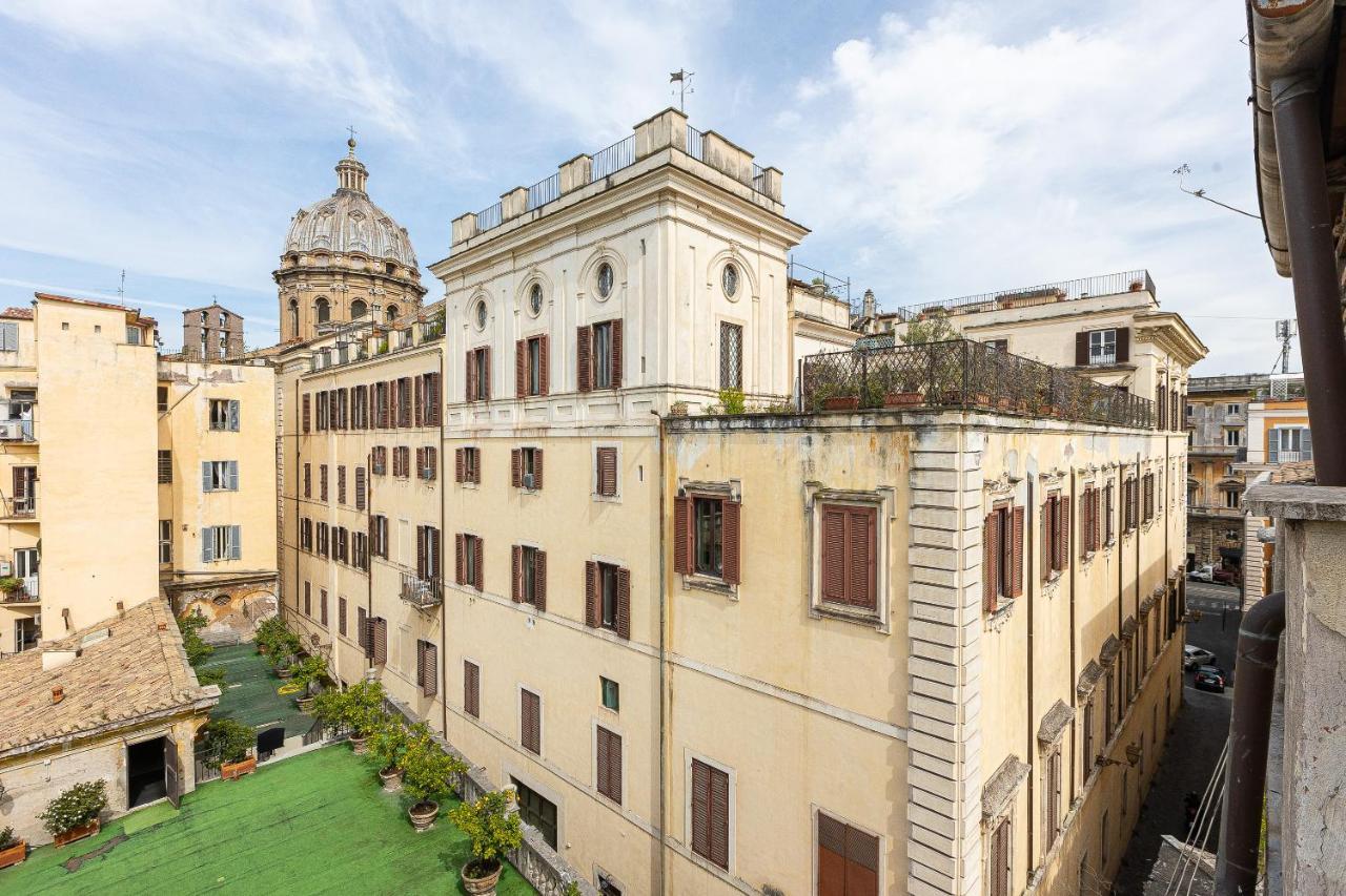Campo De' Fiori Penthouse-Rental In Рим Экстерьер фото