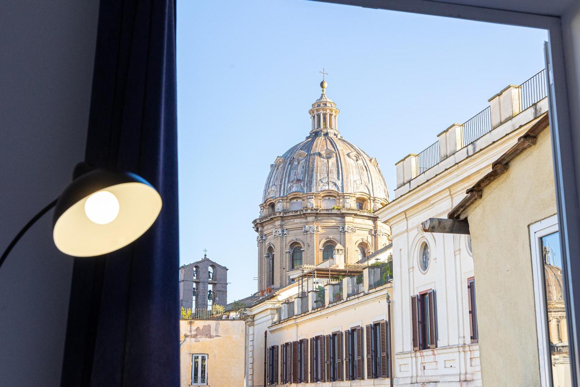 Campo De' Fiori Penthouse-Rental In Рим Экстерьер фото