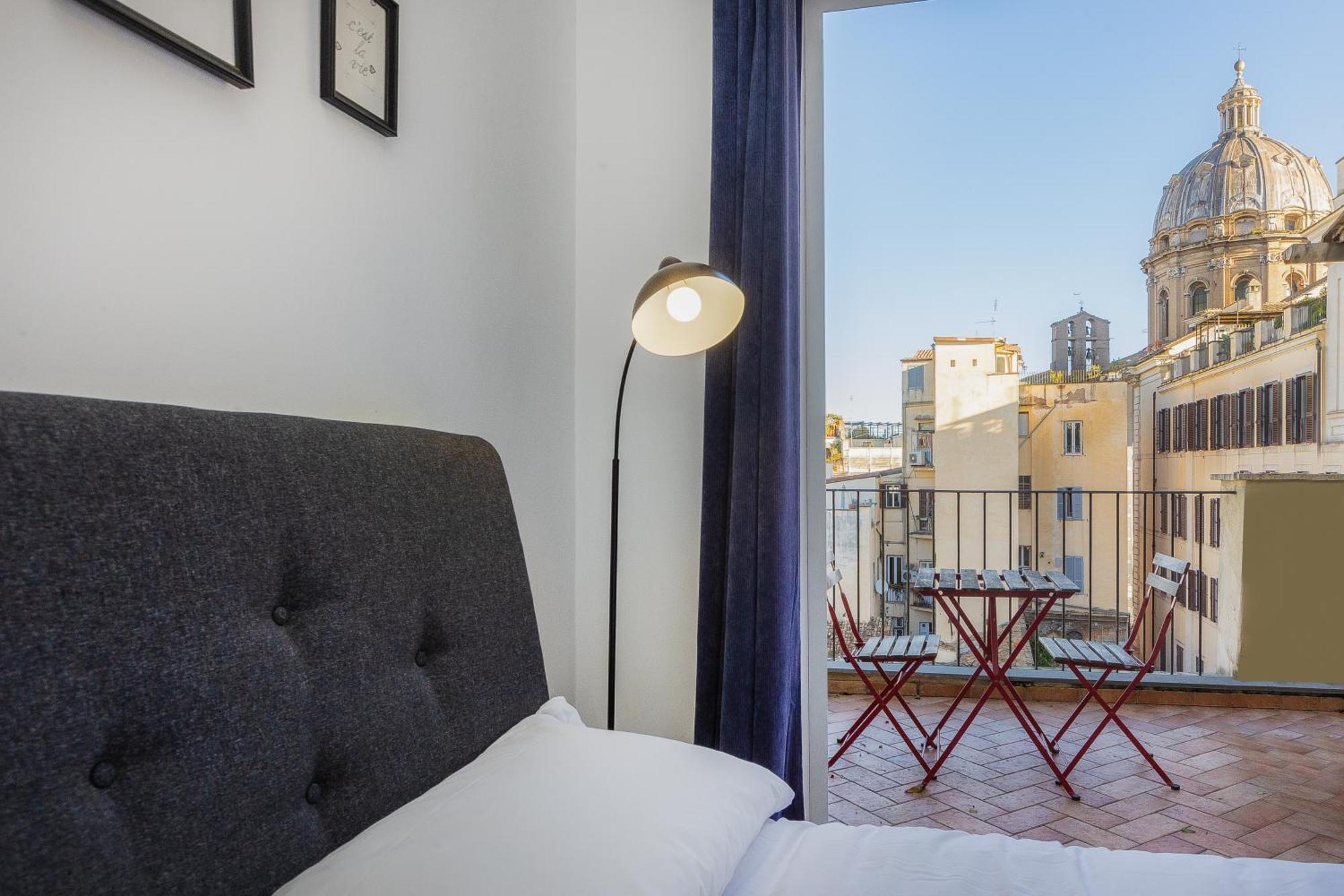 Campo De' Fiori Penthouse-Rental In Рим Экстерьер фото
